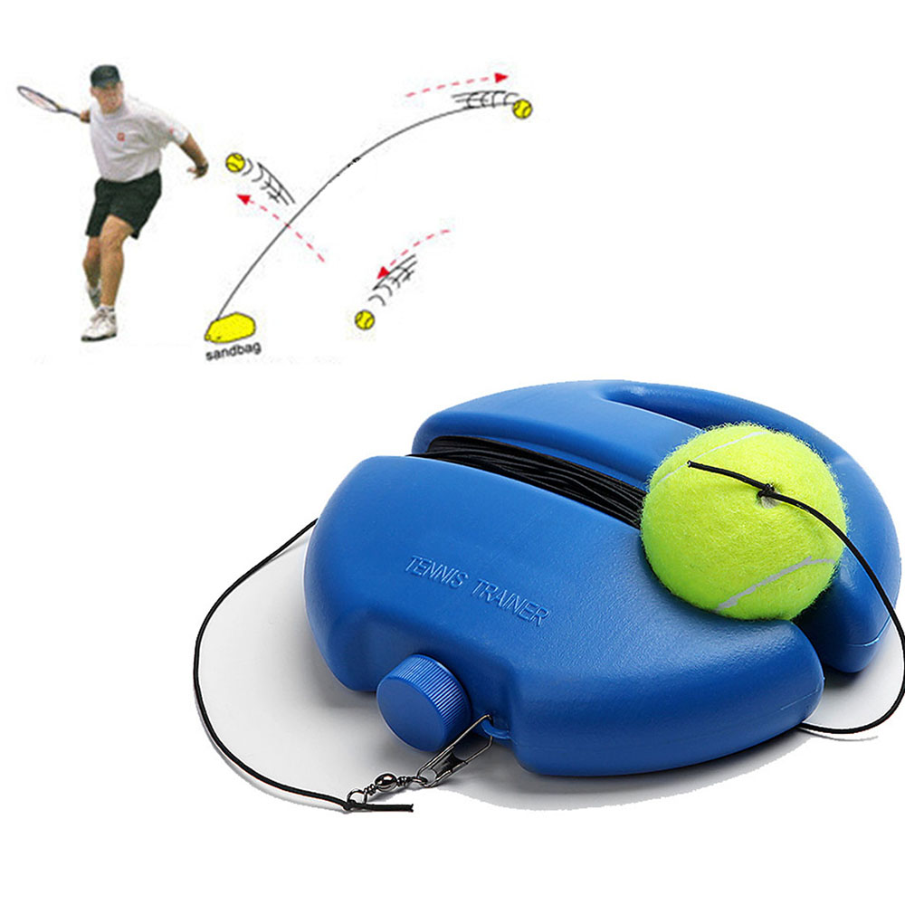 Solo Tennis Trainer Rebound Practice Set