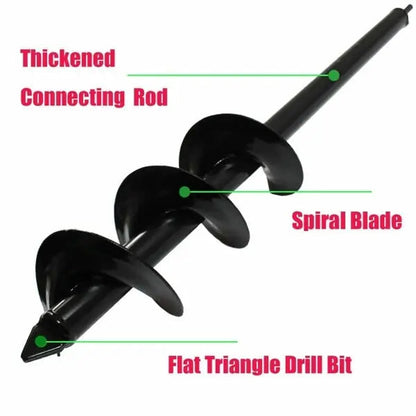 Spiral Garden Auger Drill Bit for Planting Holes