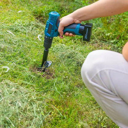 Spiral Garden Auger Drill Bit for Planting Holes