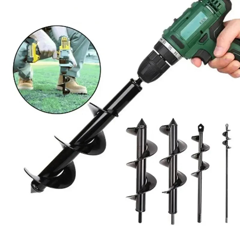 Spiral Garden Auger Drill Bit for Planting Holes