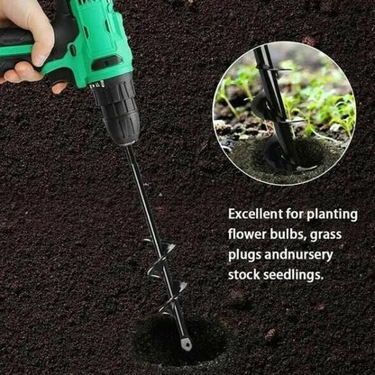 Spiral Garden Auger Drill Bit for Planting Holes