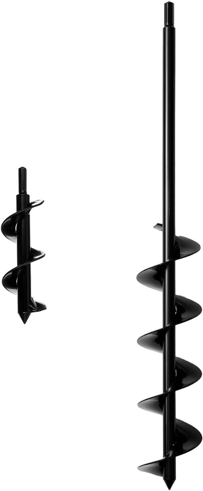 Spiral Garden Auger Drill Bit for Planting Holes