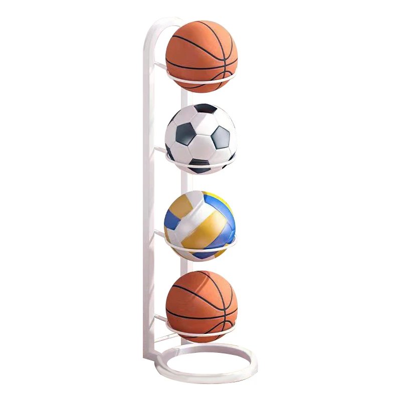 Sports Ball Storage Rack with Multi Tier Organizer