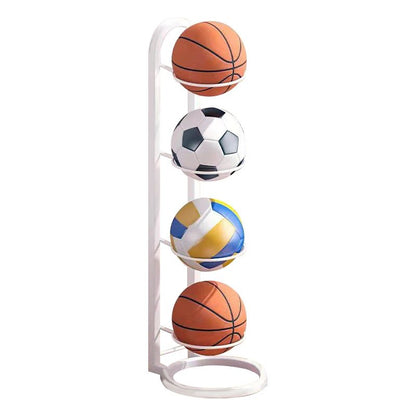 Sports Ball Storage Rack with Multi Tier Organizer