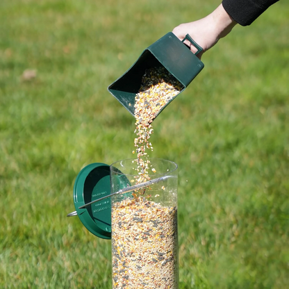 Squirrel Proof Hanging Bird Feeder for Outdoor Seed Feeding