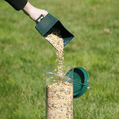 Squirrel Resistant Hanging Bird Feeder with Rotating Perch