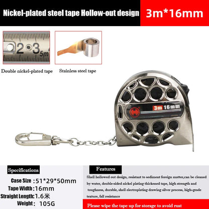 Stainless Steel Anti Corrosion Retractable Measuring Tape
