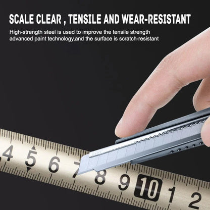 Stainless Steel Anti Corrosion Retractable Measuring Tape