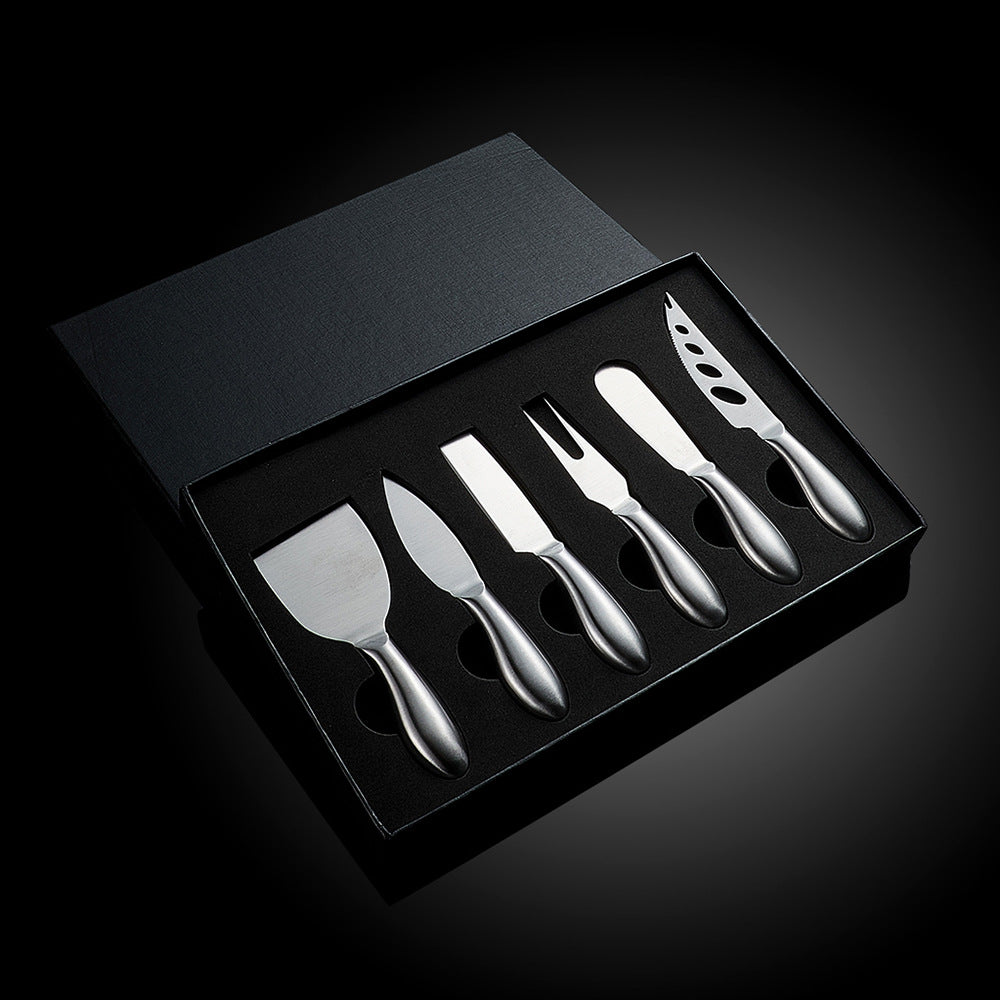 Stainless Steel Cheese Knife Set with Serving Tools