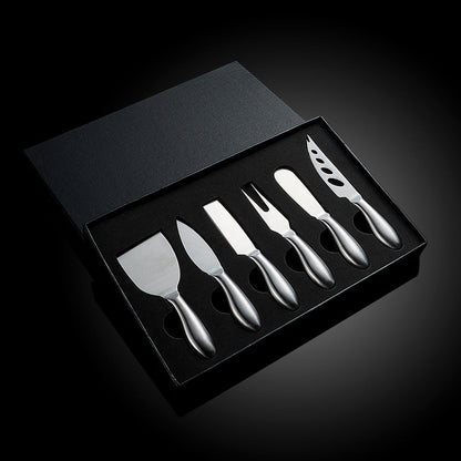Stainless Steel Cheese Knife Set with Serving Tools