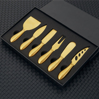 Stainless Steel Cheese Knife Set with Serving Tools