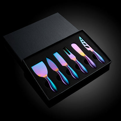 Stainless Steel Cheese Knife Set with Serving Tools