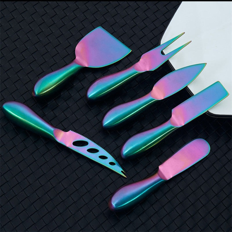 Stainless Steel Cheese Knife Set with Serving Tools