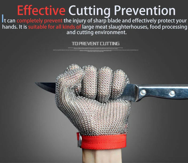 Stainless Steel Cut Resistant Safety Glove