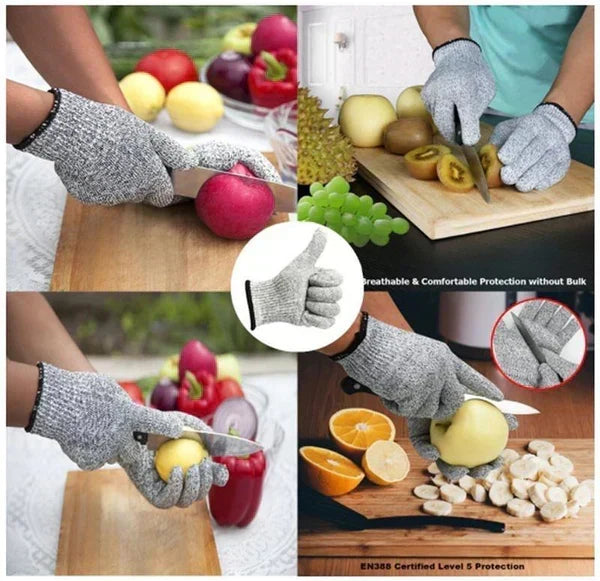 Stainless Steel Cut Resistant Safety Gloves