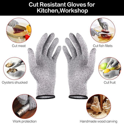 Stainless Steel Cut Resistant Safety Gloves