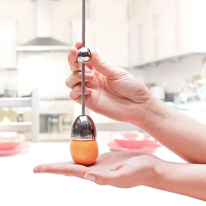 Stainless Steel Egg Cracker Opener Tool