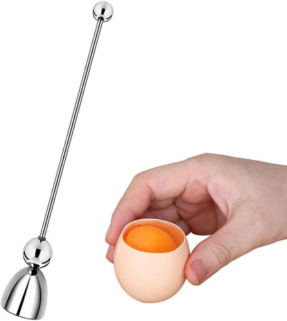 Stainless Steel Egg Cracker Opener Tool