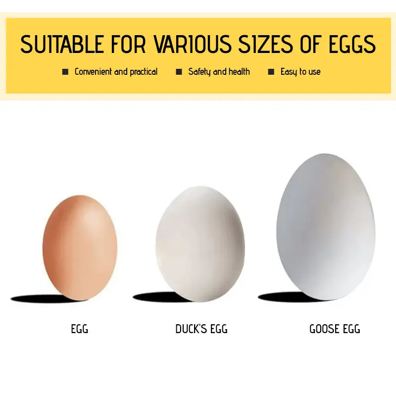 Stainless Steel Egg Cracker Tool for Soft and Boiled Eggs