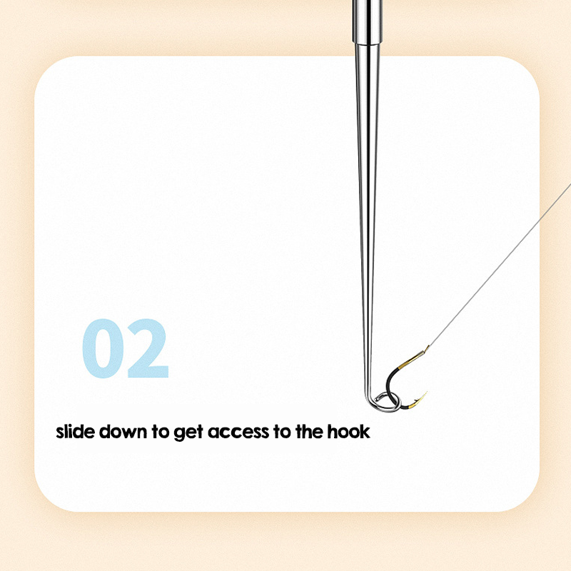 Stainless Steel Fishing Hook Remover Tool