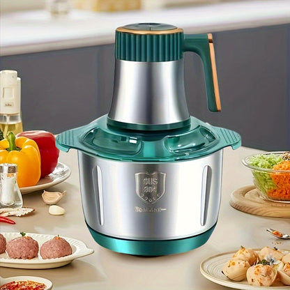 Stainless Steel Food Processor 5L Electric Meat Grinder Chopper
