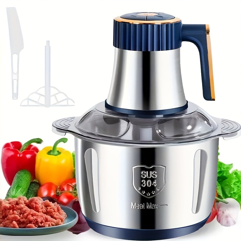 Stainless Steel Food Processor 5L Electric Meat Grinder Chopper