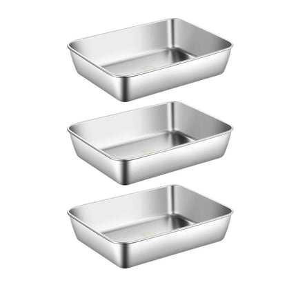 Stainless Steel Food Storage Container Set with Lids