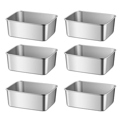 Stainless Steel Food Storage Container Set with Lids
