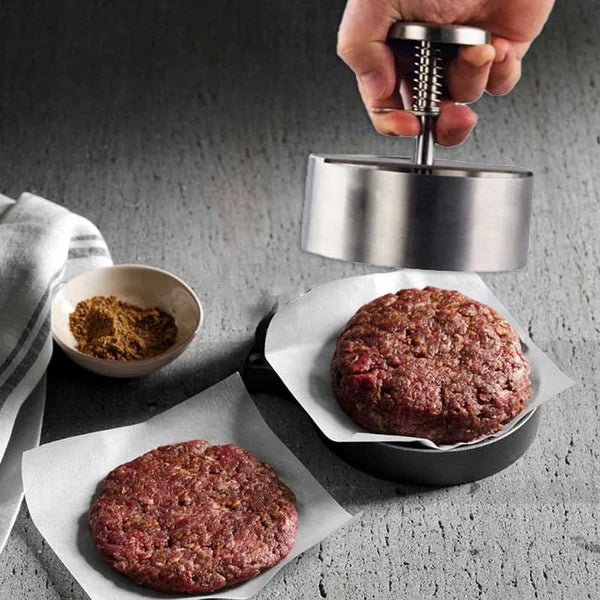 Stainless Steel Hamburger Patty Press