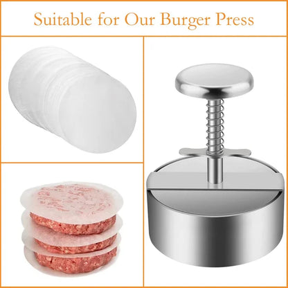 Stainless Steel Hamburger Patty Press