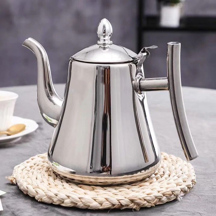 Stainless Steel Induction Kettle with Built In Filter