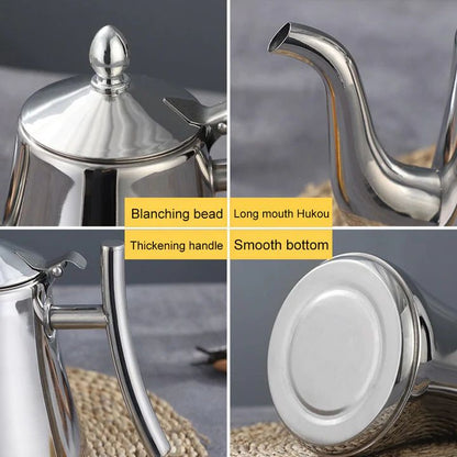 Stainless Steel Induction Kettle with Built In Filter