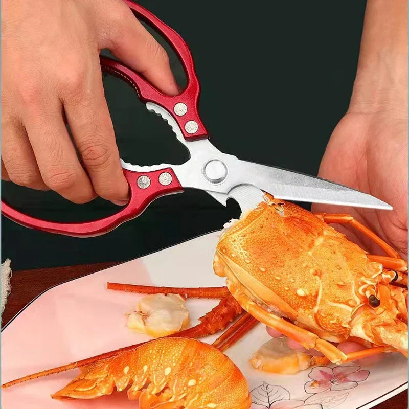 Stainless Steel Multi Purpose Kitchen Scissors Heavy Duty