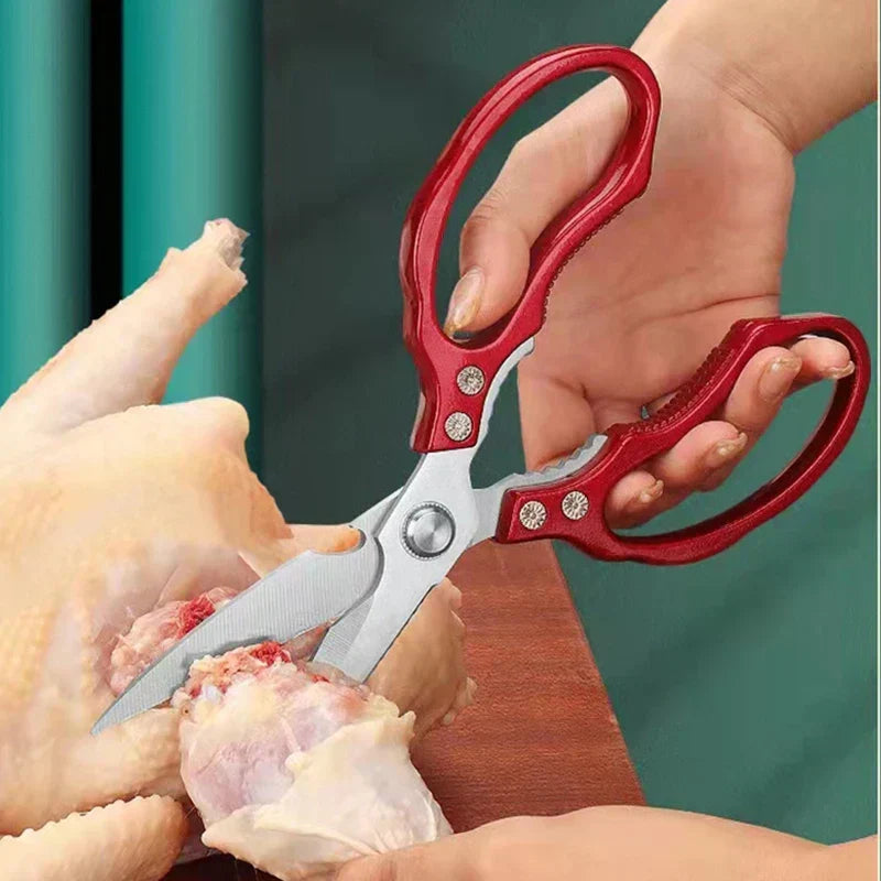 Stainless Steel Multi Purpose Kitchen Scissors Heavy Duty