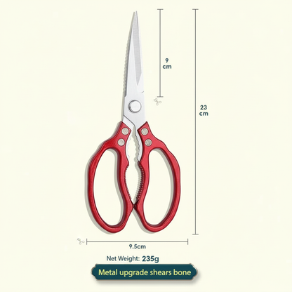 Stainless Steel Multi Purpose Kitchen Scissors Heavy Duty
