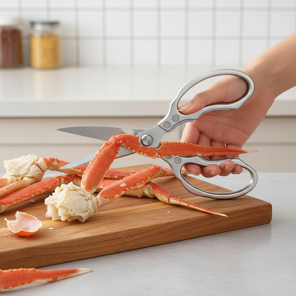 Stainless Steel Multi Purpose Kitchen Scissors Heavy Duty