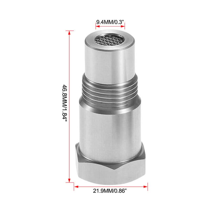 Stainless Steel O2 Sensor Spacer Adapter M18 x 1.5