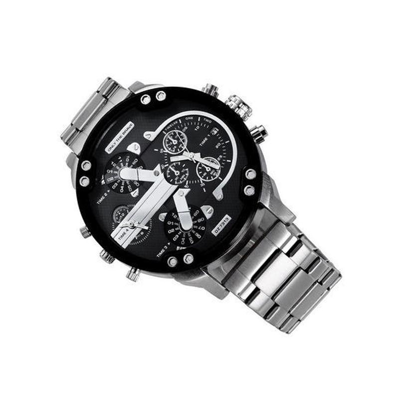 Stainless Steel Quartz Chronograph Wrist Watch