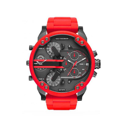 Stainless Steel Quartz Chronograph Wrist Watch