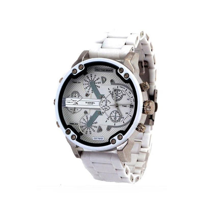 Stainless Steel Quartz Chronograph Wrist Watch