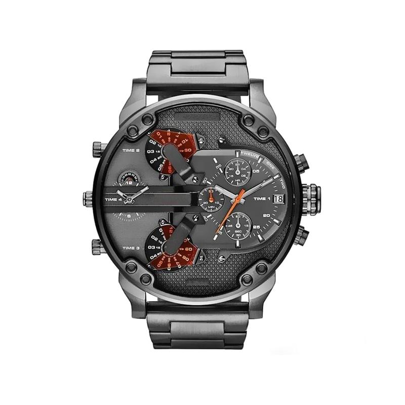 Stainless Steel Quartz Chronograph Wrist Watch