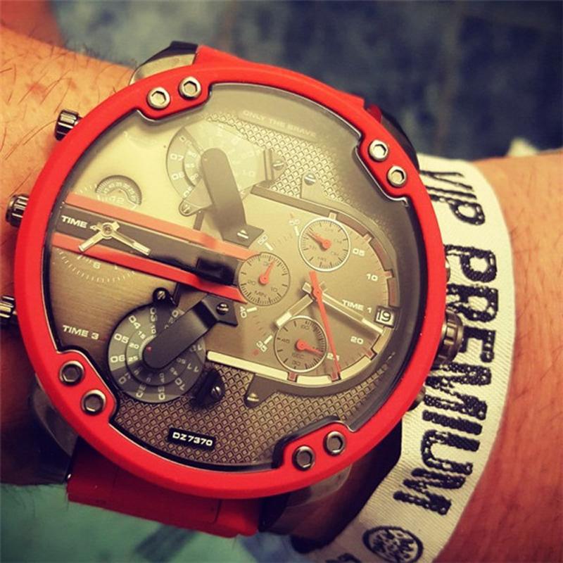 Stainless Steel Quartz Chronograph Wrist Watch