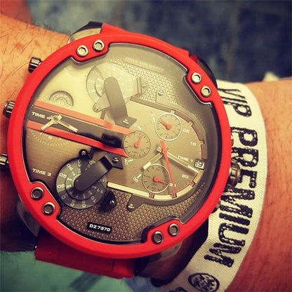 Stainless Steel Quartz Chronograph Wrist Watch