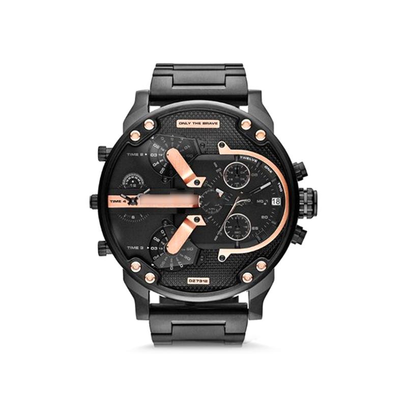 Stainless Steel Quartz Chronograph Wrist Watch