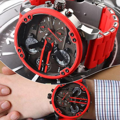 Stainless Steel Quartz Chronograph Wrist Watch