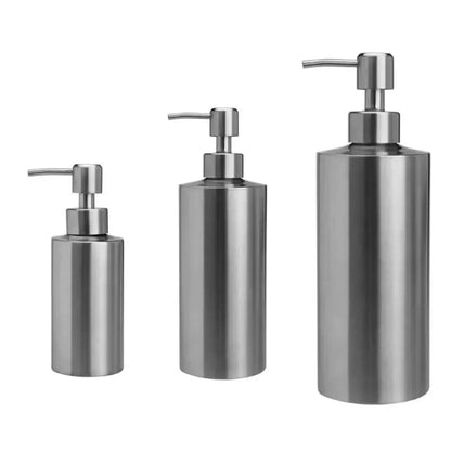 Stainless Steel Refillable Hand Pump Soap Dispenser