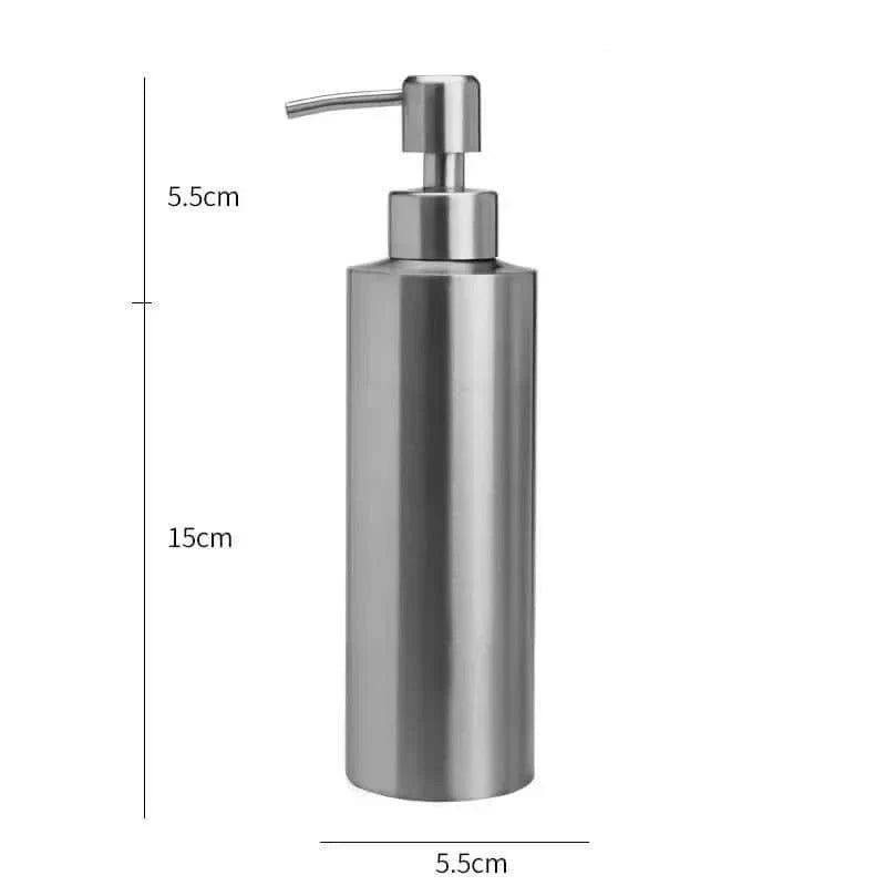 Stainless Steel Refillable Hand Pump Soap Dispenser