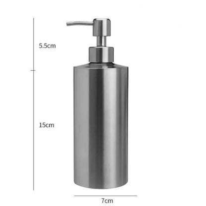 Stainless Steel Refillable Hand Pump Soap Dispenser