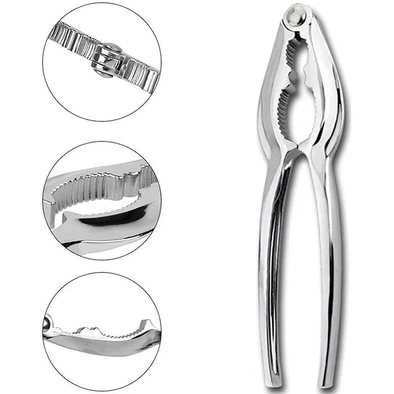 Stainless Steel Seafood Cracker Picks and Fork Set