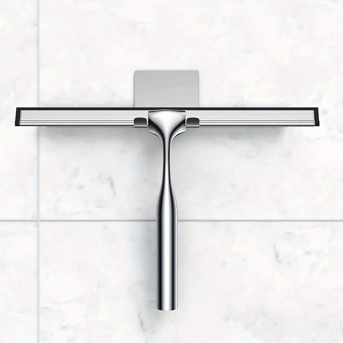 Stainless Steel Shower Squeegee with Silicone Blade